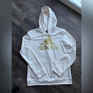 Women’s Gold Sparkly Adidas Hoodie